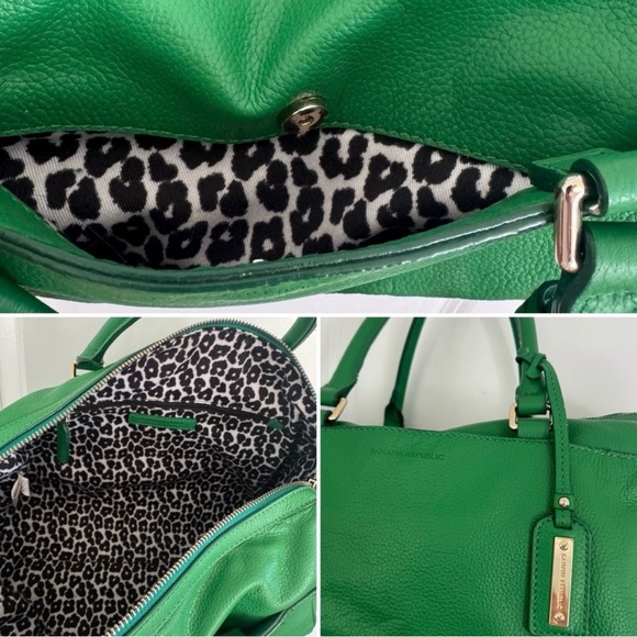 Banana Republic Green Satchel Crossbody - Picture 9 of 14